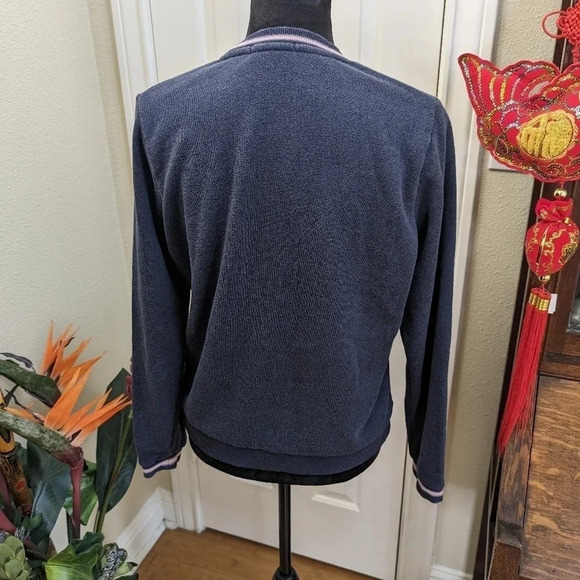 💘 Marine Layer Classic Sweatshirt in Navy - Picture 3 of 6